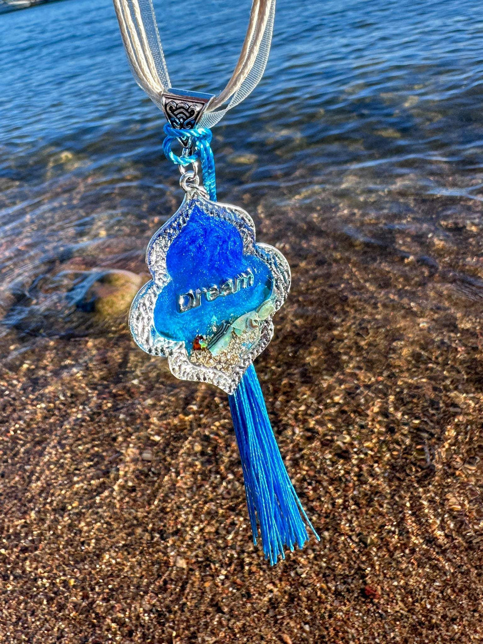 Handcrafted Beach Seashell Keychains, Bookmarks & Car Charms