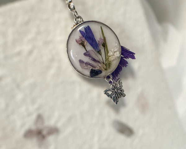 Bookmark Blooms in Books: Handcrafted Floral Delights with Charms