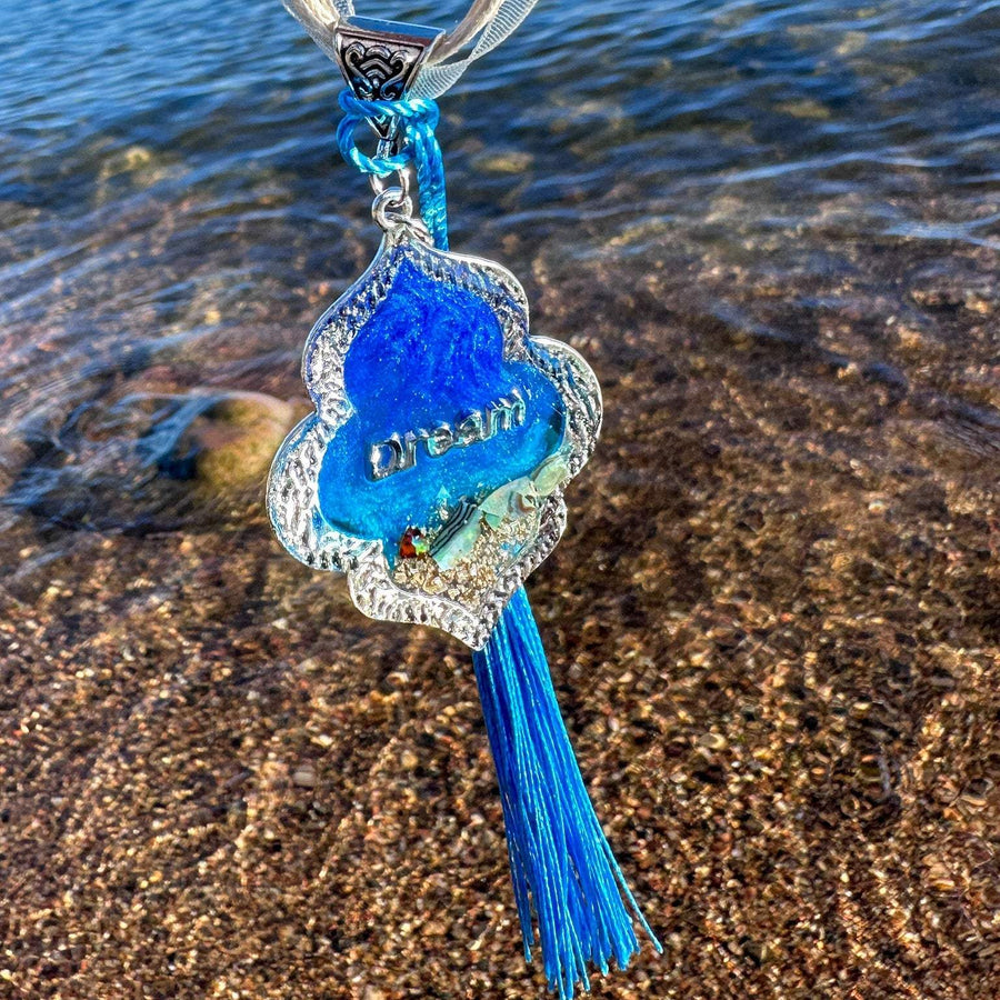 Handcrafted Beach Seashell Keychains, Bookmarks & Car Charms