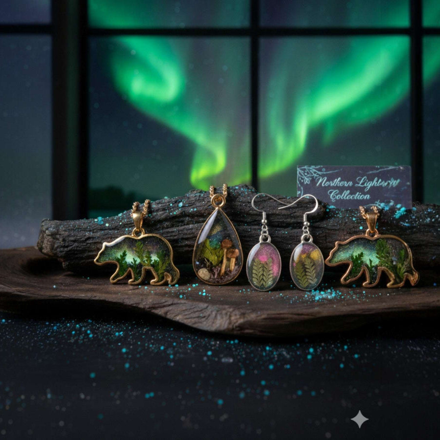 handmade northern light accessories