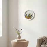 Wildflower Meadow Portal | Handmade Real Moth & Botanical Wall Art