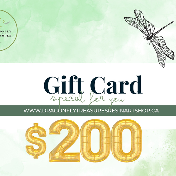 Dragonfly Treasures Gift Card