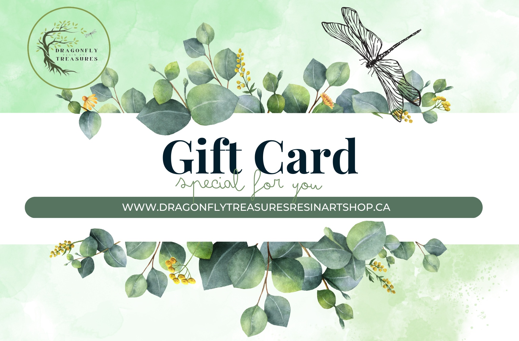 Gift Card - Dragonfly Treasures