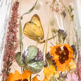 Enchanted Meadow - Handmade Rustic Wildflower Window Wall Art