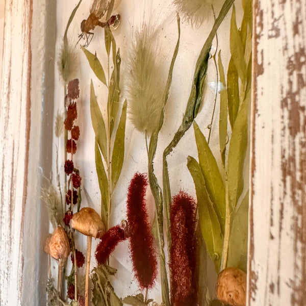 Woodland Whispers - Handmade Rustic Enchanted Forest Window Frame