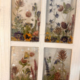 Everlasting Garden Window - Handmade Dried Flower Resin Window