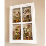 Everlasting Garden Window - Handmade Dried Flower Resin Window