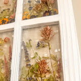 Everlasting Garden Window - Handmade Dried Flower Resin Window