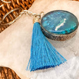 Ocean Glow Portal Keychain - Luminous Handmade Sea-Inspired Accessory