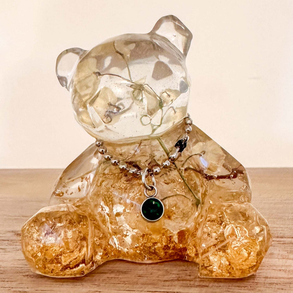 Collier de fleurs du mois de naissance - Commande personnalisée - Pendentif fleur pressée