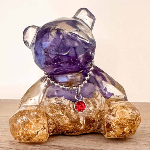 Collier de fleurs du mois de naissance - Commande personnalisée - Pendentif fleur pressée