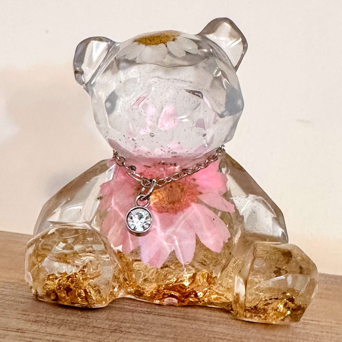 Collier de fleurs du mois de naissance - Commande personnalisée - Pendentif fleur pressée