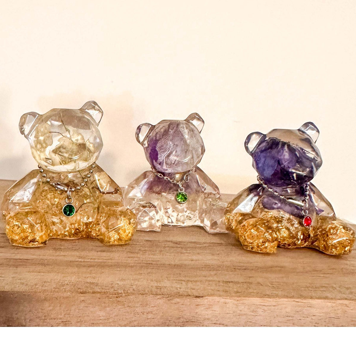 Collier de fleurs du mois de naissance - Commande personnalisée - Pendentif fleur pressée