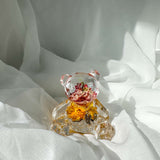 Charming Bears - Whimsical Resin Geometric Bear Decor with Charms