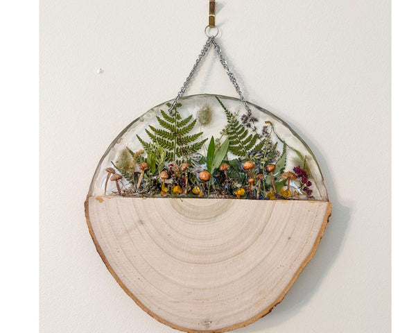 Enchanted Woodland Wall Decor – A Slice of the Forest in Your Home