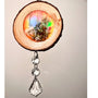 Whimsical Fairy Forest Suncatcher with Real Botanicals & Crystal Prism