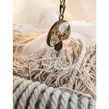 Forest Wishkeeper Boho Mushroom Pendant - Handmade Boreal Forest Theme