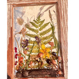 Boreal Forest Window - Handmade Enchanted Forest Mushroom Wall Decor