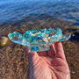 Ocean Treasure Turtle Trinket Tray – Filled with Seashells & Pearls