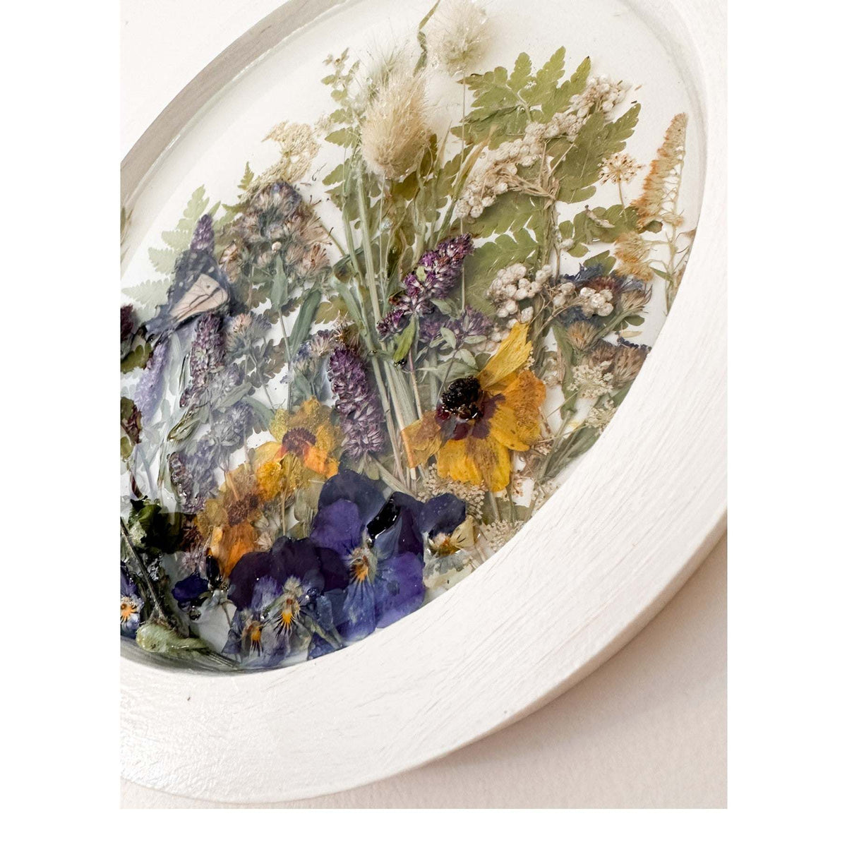 Forest Garden Portal | Handmade Butterfly & Botanical Wall Art