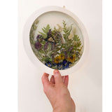 Forest Garden Portal | Handmade Butterfly & Botanical Wall Art