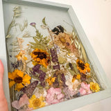 Sage Meadow Botanical Wall Art | Handmade Pressed Florals & Ferns