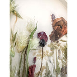 Boreal Forest Portal Handmade Monarch & Polyphemus Moth Botanical Art