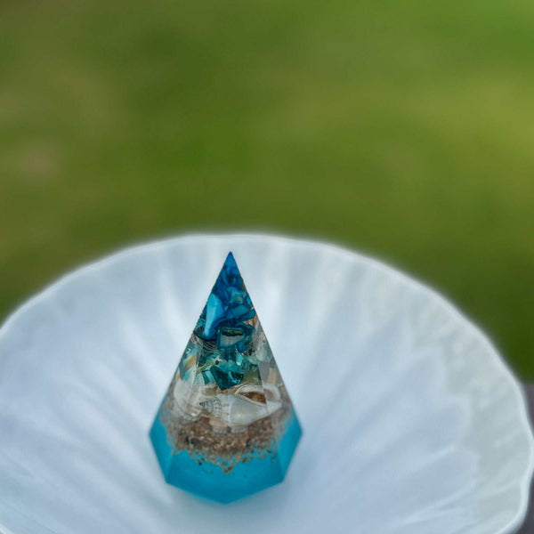 Ring Holder - Seaside Treasures Handmade Resin Ring Holder 