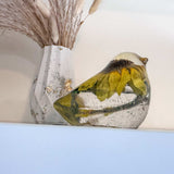 Sunflower Bella Bloom - Handmade Dried Sunflower Resin Bird Home Decor