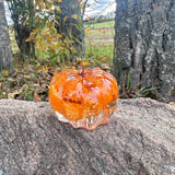 Pumpkin - Orange Bloom - Handmade Resin Pumpkins with Botanicals