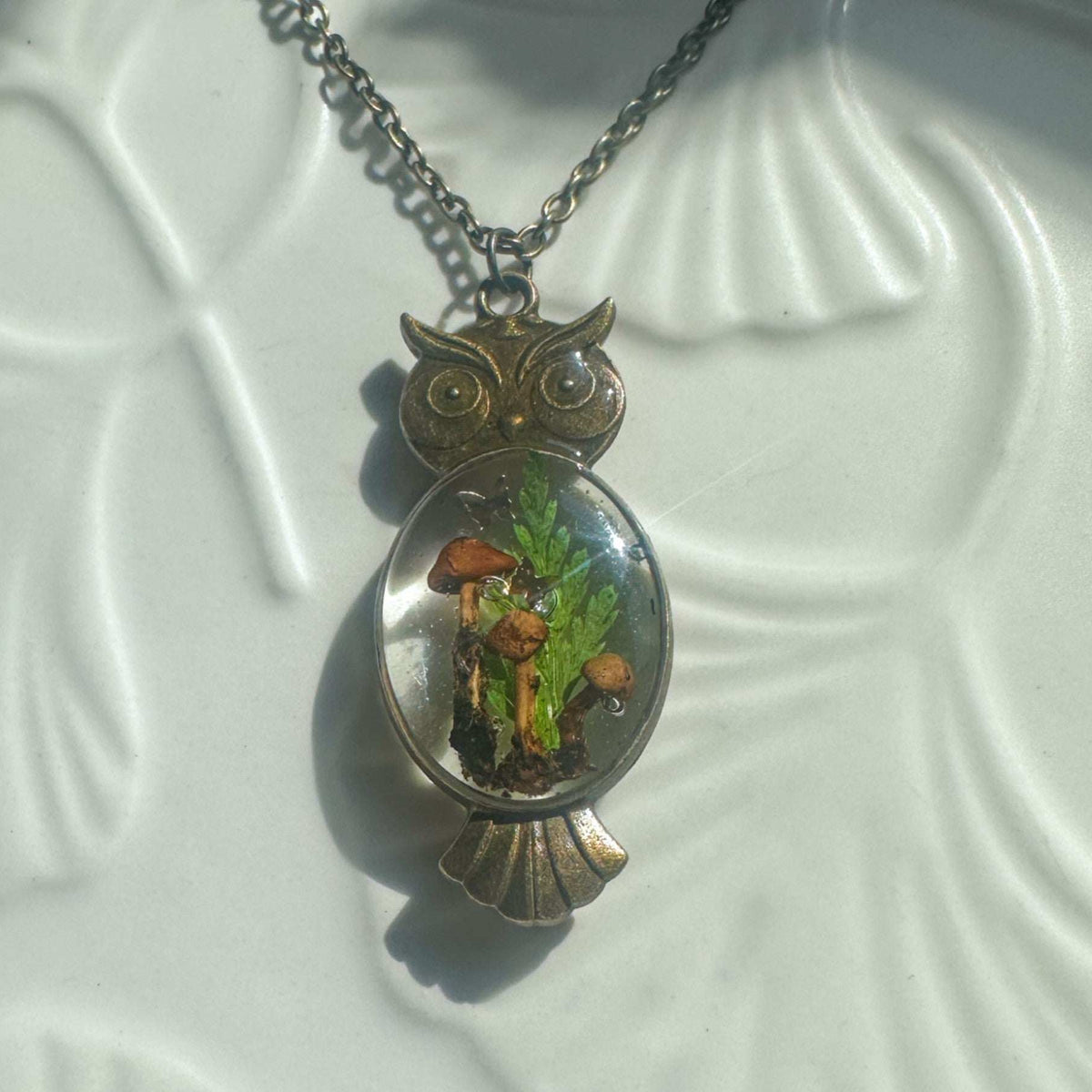 Boreal Forest Keepsake Pendant - Wear Your Wild with Real Botanicals