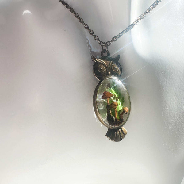 Boreal Forest Keepsake Pendant - Wear Your Wild with Real Botanicals