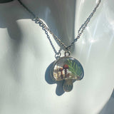 Boreal Forest Keepsake Pendant - Wear Your Wild with Real Botanicals