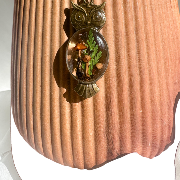 Boreal Forest Keepsake Pendant - Wear Your Wild with Real Botanicals
