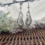 Butterfly Whispers - Handmade Pressed Flower Queen Anne Lace Earrings