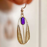 Tulip Bloom Earrings – Handmade Floral Elegance for Garden Lovers