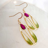 Tulip Bloom Earrings – Handmade Floral Elegance for Garden Lovers