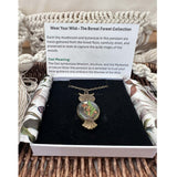 Boreal Forest Keepsake Pendant - Wear Your Wild with Real Botanicals