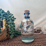 Beach in a Bottle - Handmade Resin Beach Decor with Seashells & Sand
