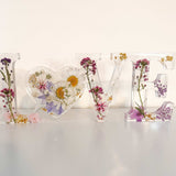 Daisy Floral Love Sign: Sweet Devotion Botanical Art