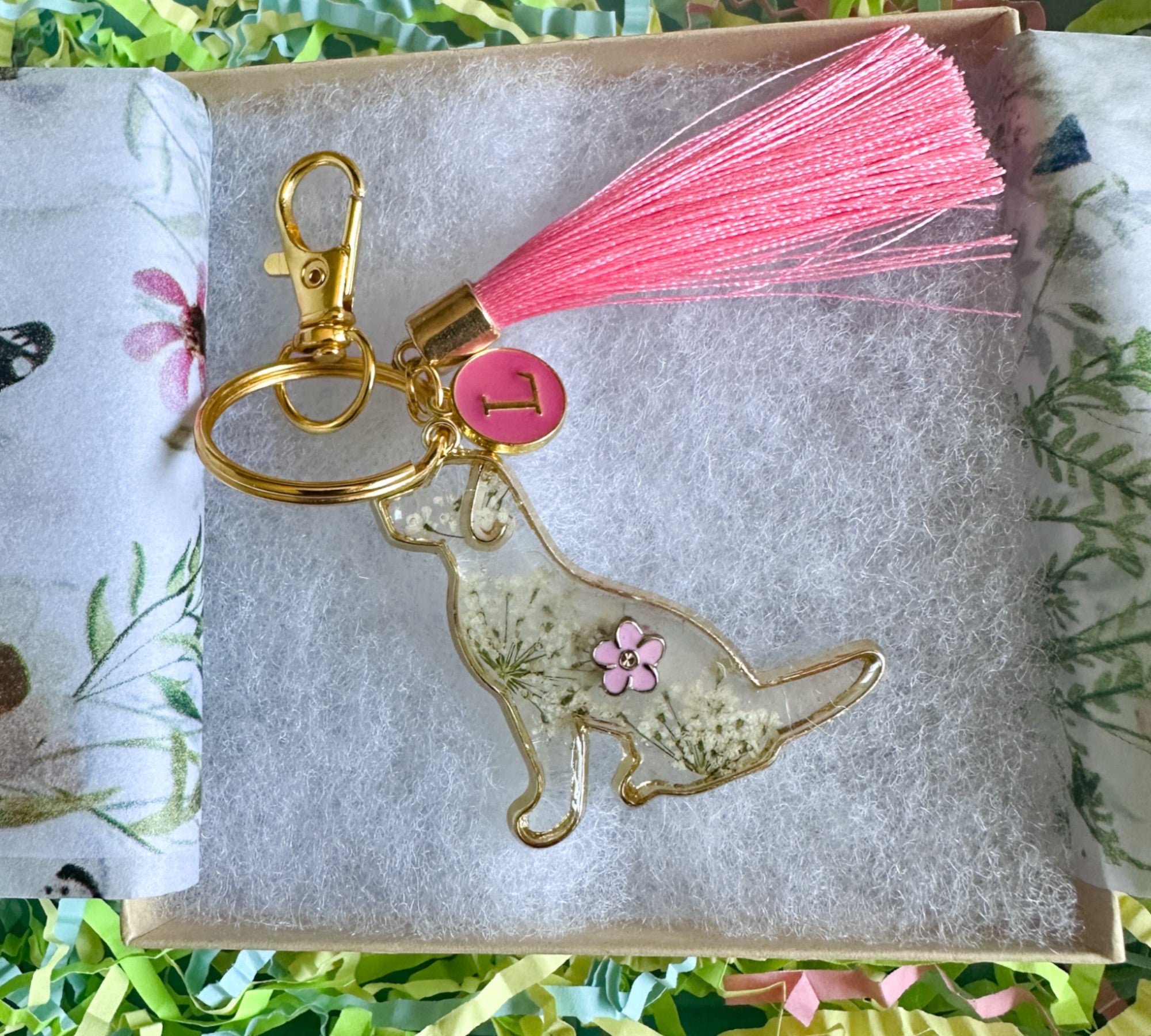 Handmade Pet Memorial Keychain