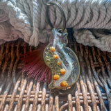 Memorial Pet Keepsake  - Handmade Custom Cat Resin Keychain