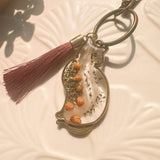 Memorial Pet Keepsake  - Handmade Custom Cat Resin Keychain