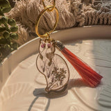Memorial Pet Keepsake  - Handmade Custom Cat Resin Keychain