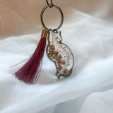 Memorial Pet Keepsake  - Handmade Custom Cat Resin Keychain