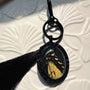 Bag Charm - Monarch Whispers - Handmade Monarch Butterfly Wing in Resin