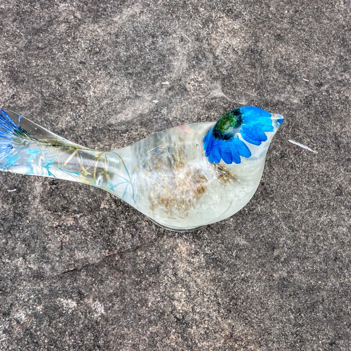 Wish Birds - Handmade Whispering Wish Dandelion Puff Resin Birds