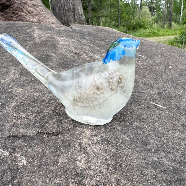 Wish Birds - Handmade Whispering Wish Dandelion Puff Resin Birds