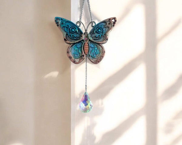 Butterfly Suncatchers - Handmade Colour Shifting Butterfly Decor