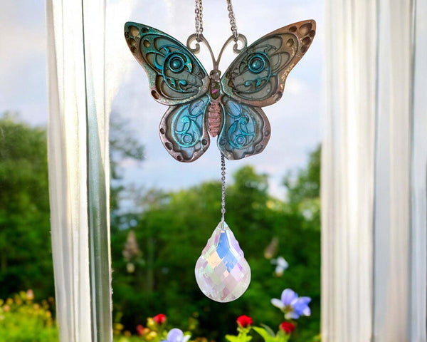 Butterfly Suncatchers - Handmade Colour Shifting Butterfly Decor